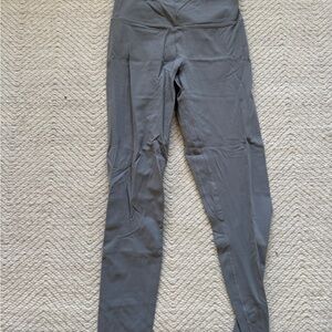 NVGTN Gray High-Waisted Leggings